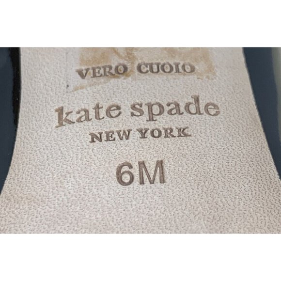 KATE SPADE ‘Pallas’ Black Patent Leather Pumps Size 6 - Picture 4 of 6